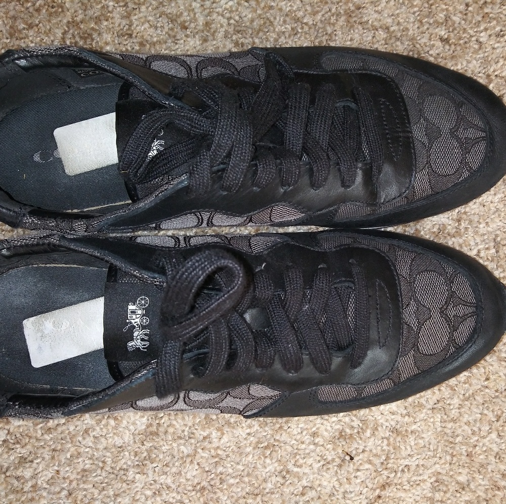 Black Coach Sneakers